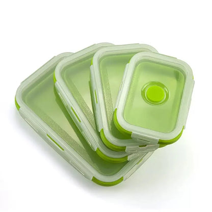 4pc Food Storage Collapsible Containers