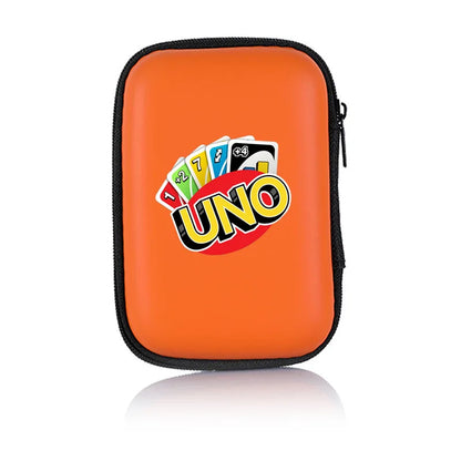 UNO Playing Cards with Travel Zipper Case