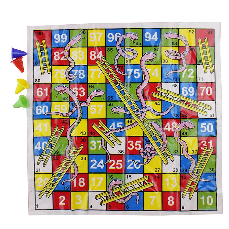 Snakes and Ladders Foldable