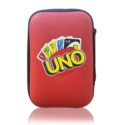 UNO Playing Cards with Travel Zipper Case