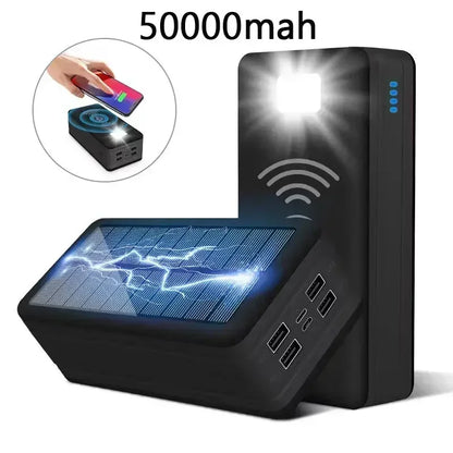 100000mAh Solar Power Wireless Charging