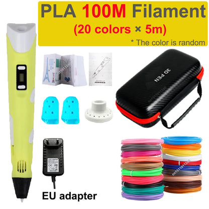 3D Printing Pen with Travel Case