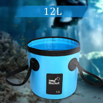 12L Portable Folding Bucket