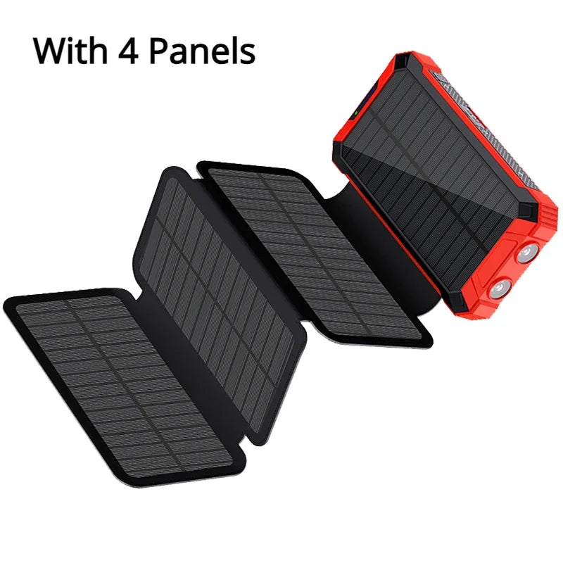 Solar Power Bank Charging Station 20000mAh