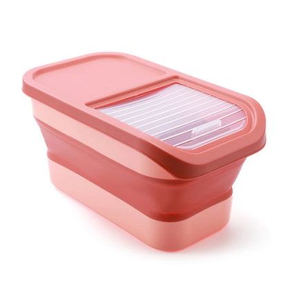 13 - 33LB Collapsible Pet Food or Rice Storage Container