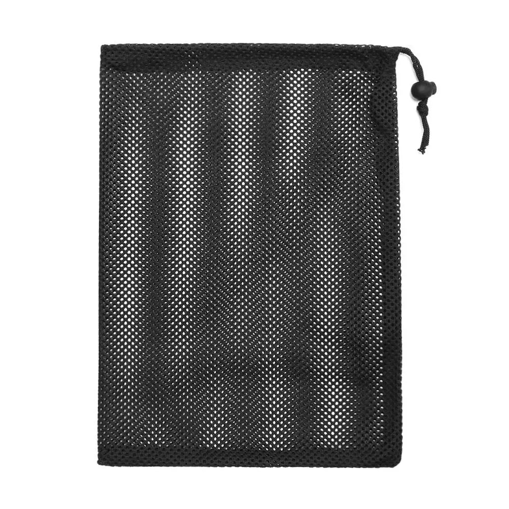 1PC Nylon Mesh Drawstring Storage Pouch