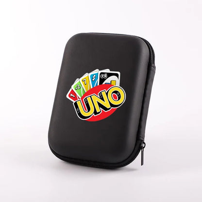 UNO Playing Cards with Travel Zipper Case