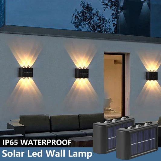 Solar Outdoor Waterproof ‘Fan’ Lights