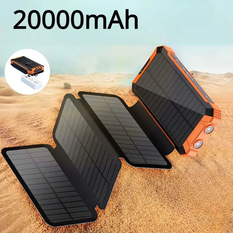 Solar Power Bank Charging Station 20000mAh