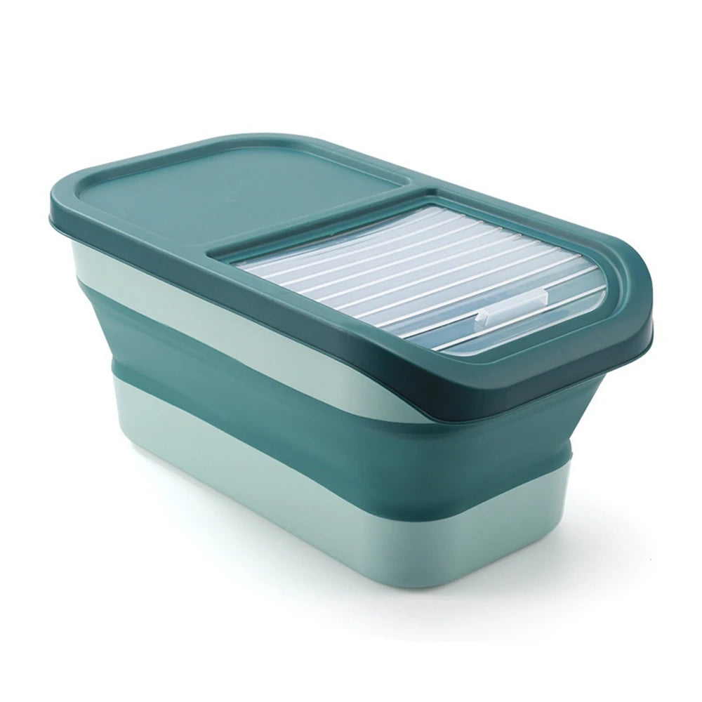 13 - 33LB Collapsible Pet Food or Rice Storage Container