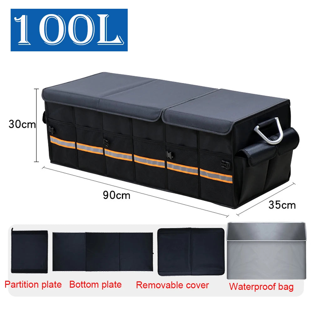 66lt - 100lt Foldable Heavy Duty Cargo Storage