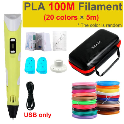 3D Printing Pen with Travel Case