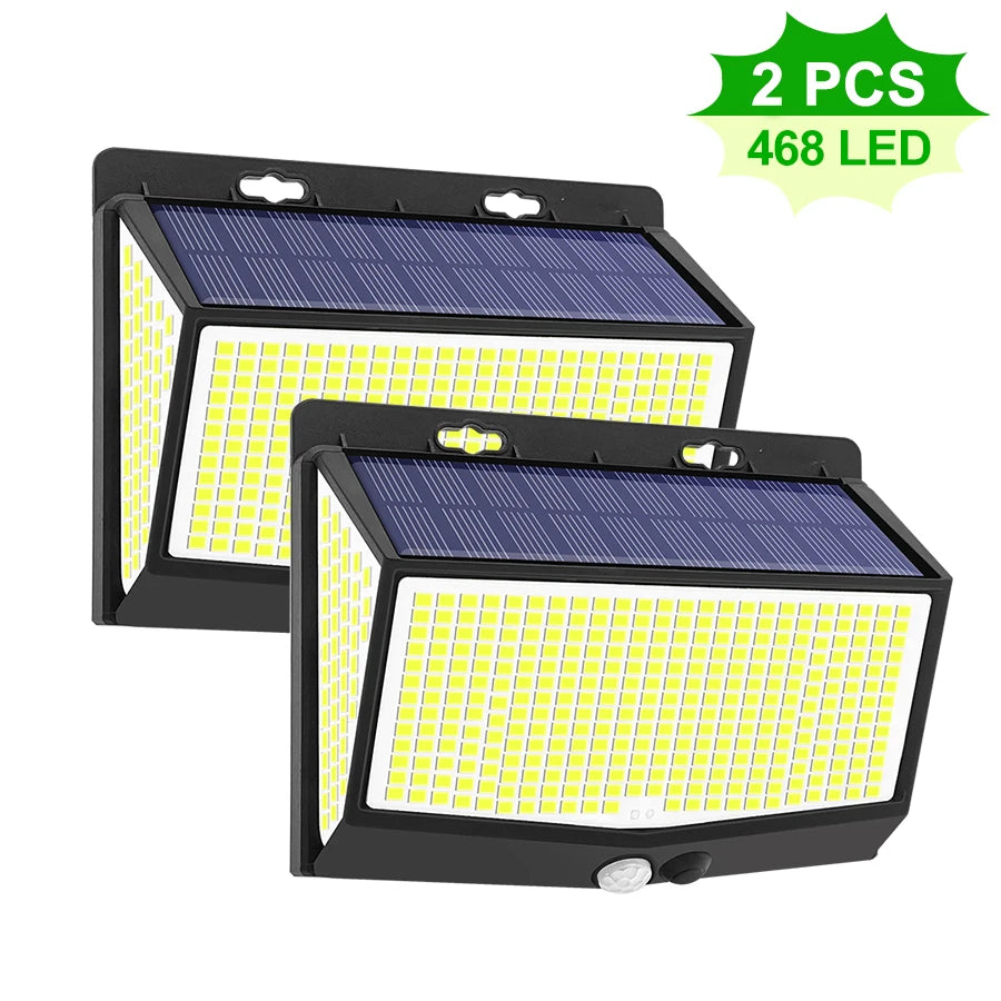 Motion Sensor Solar Lights - Waterproof