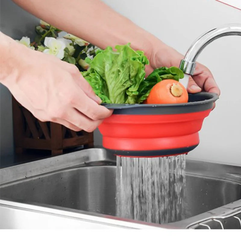 Silicone Collapsible Fruit/Veg Strainer