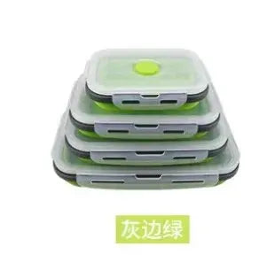 4pc Food Storage Collapsible Containers