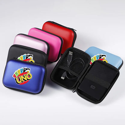 UNO Playing Cards with Travel Zipper Case